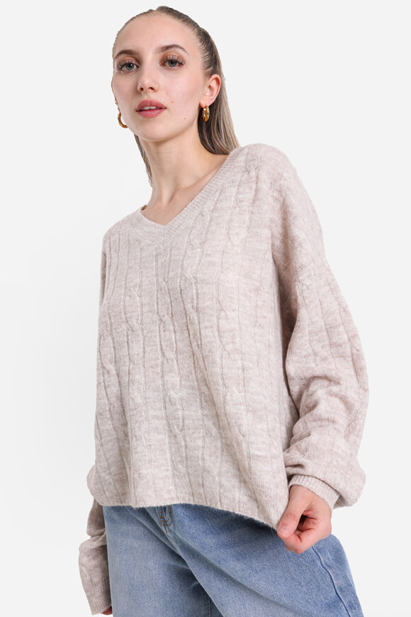 Savage Honey Strickpullover | Beige Heather | Damen  | XS von Savage Honey