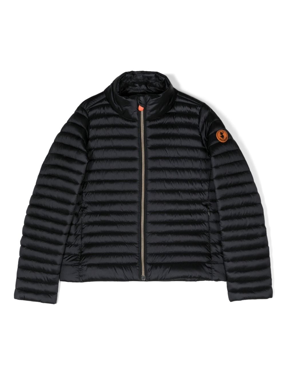 Save The Duck Kids Aya quilted jacket - Black von Save The Duck Kids