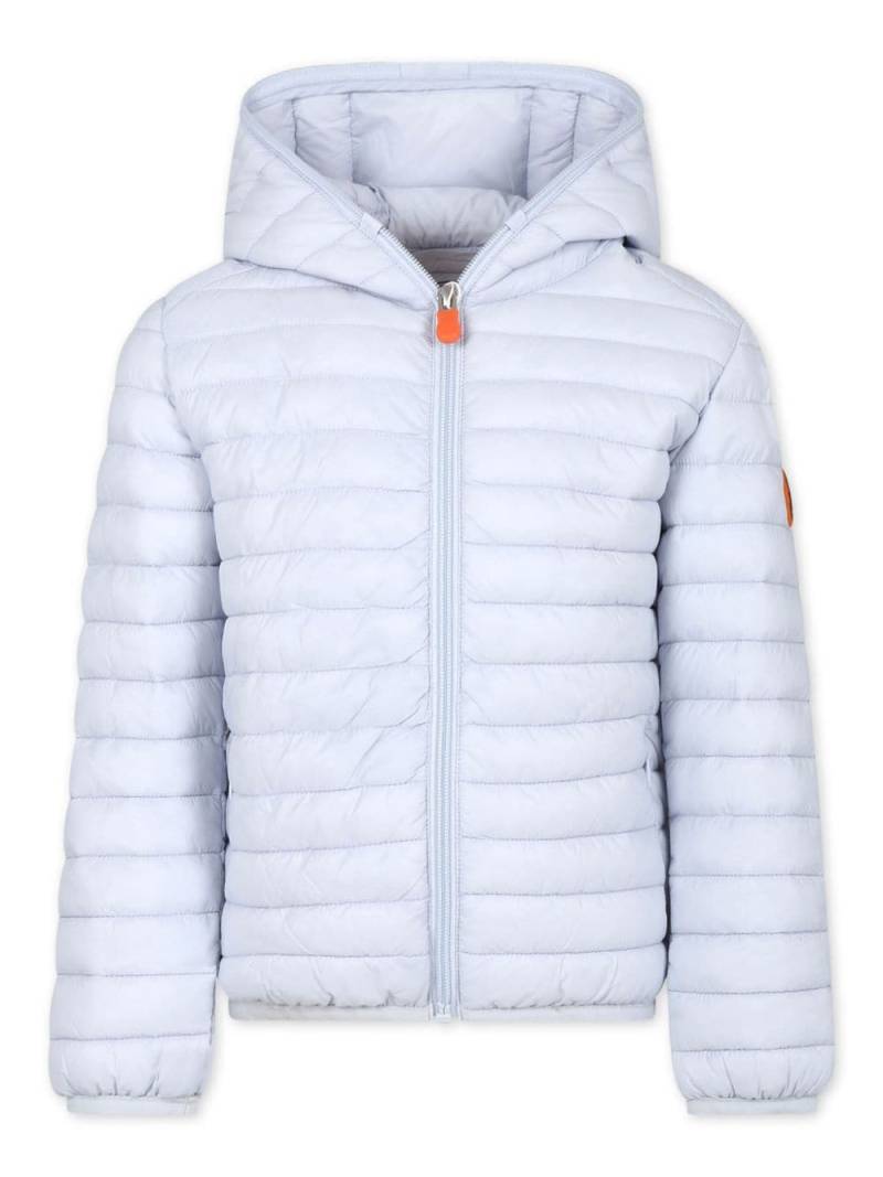Save The Duck Kids GIGA padded hooded jacket - Grey von Save The Duck Kids