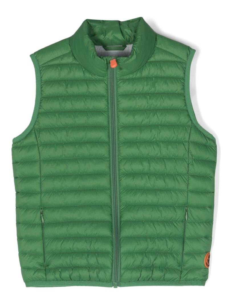 Save The Duck Kids Plumtech padded gilet - Green von Save The Duck Kids