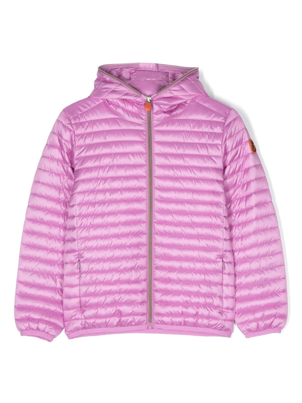 Save The Duck Kids Rosy hooded padded jacket - Purple von Save The Duck Kids