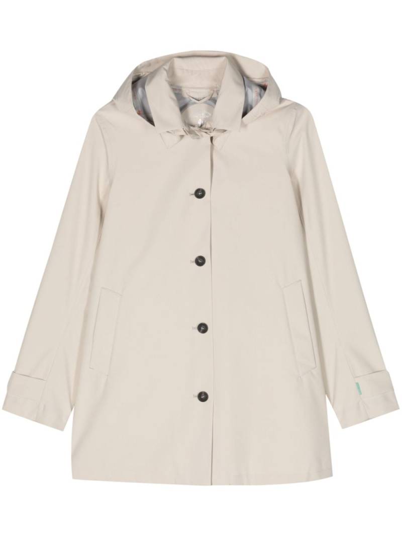 Save The Duck April single-breasted coat - Neutrals von Save The Duck