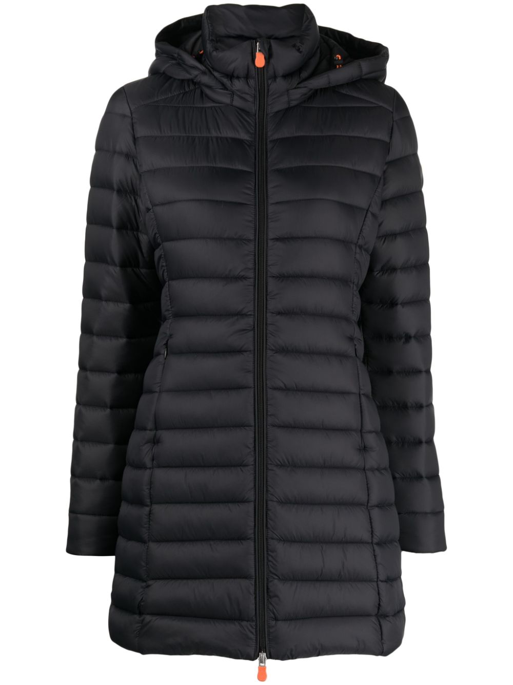 Save The Duck Carol hooded puffer jacket - Black von Save The Duck