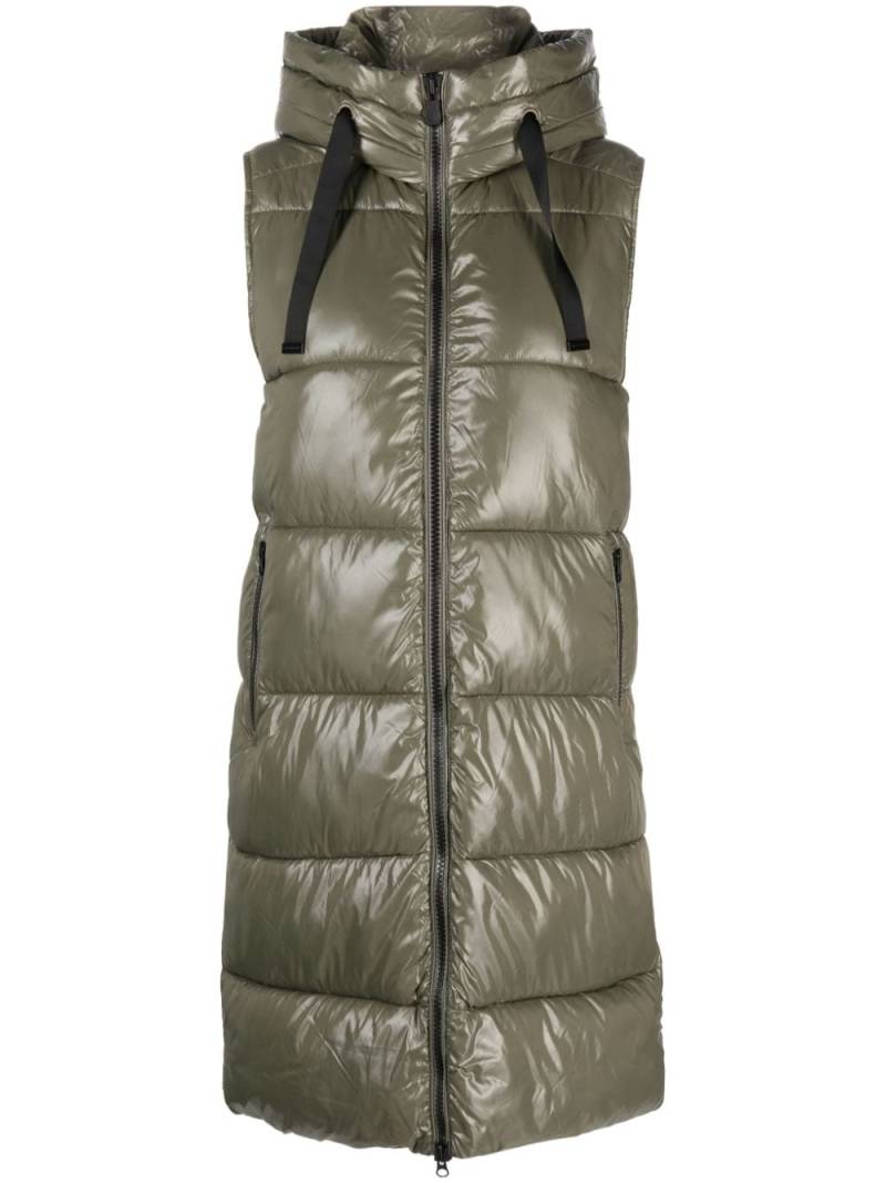 Save The Duck Iria hooded padded gilet - Green von Save The Duck