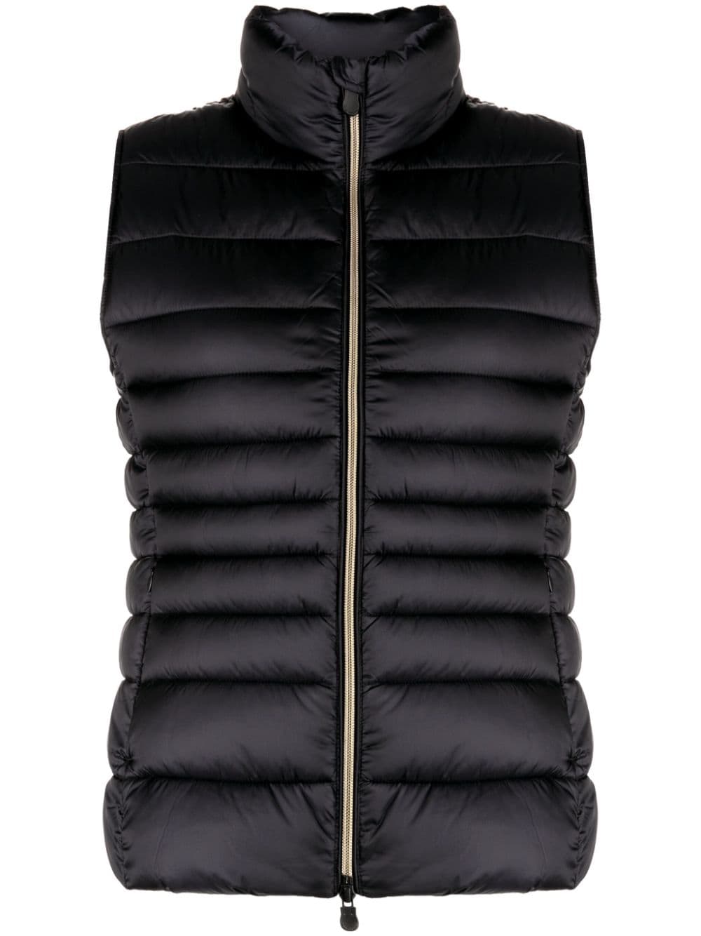 Save The Duck Lynn quilted vest - Black von Save The Duck