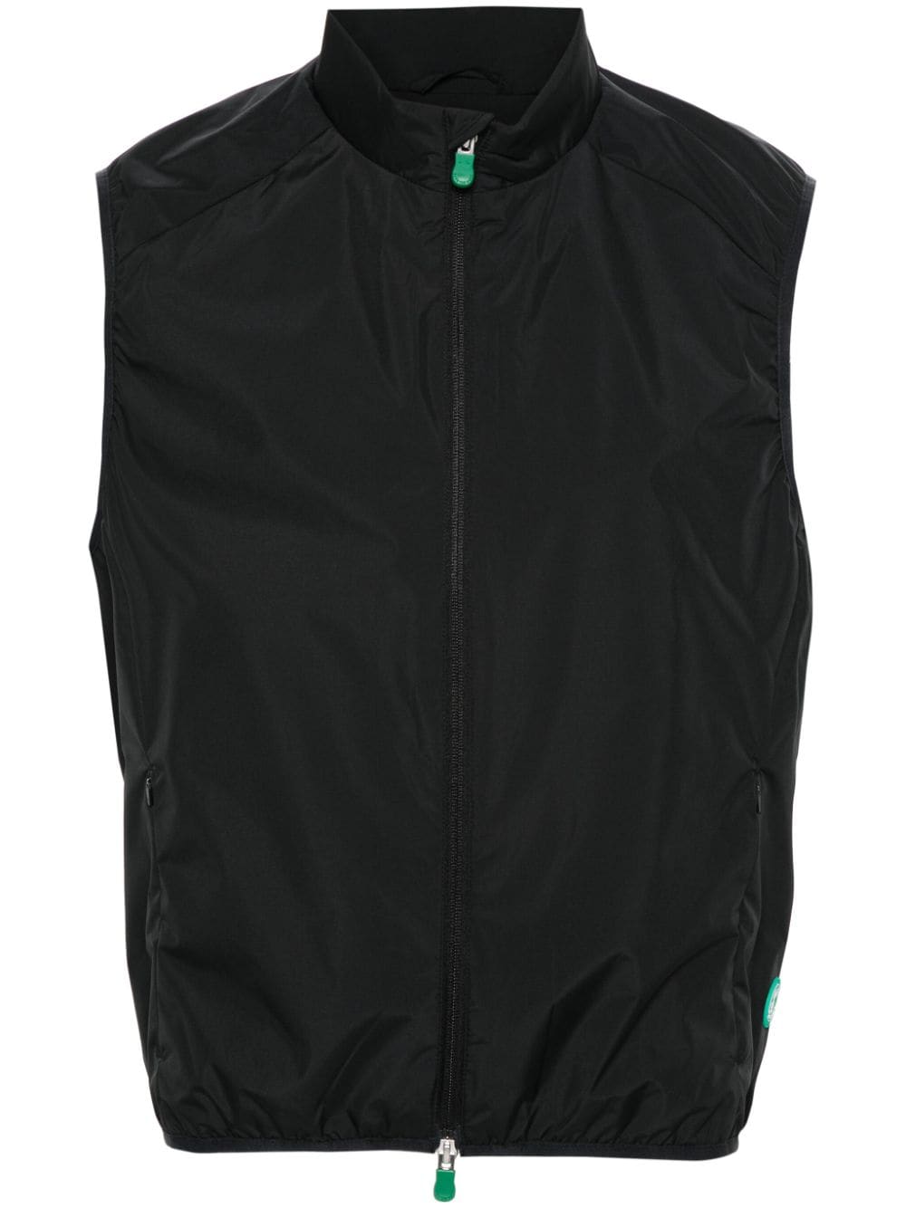 Save The Duck Mars rubberised-logo gilet - Black von Save The Duck