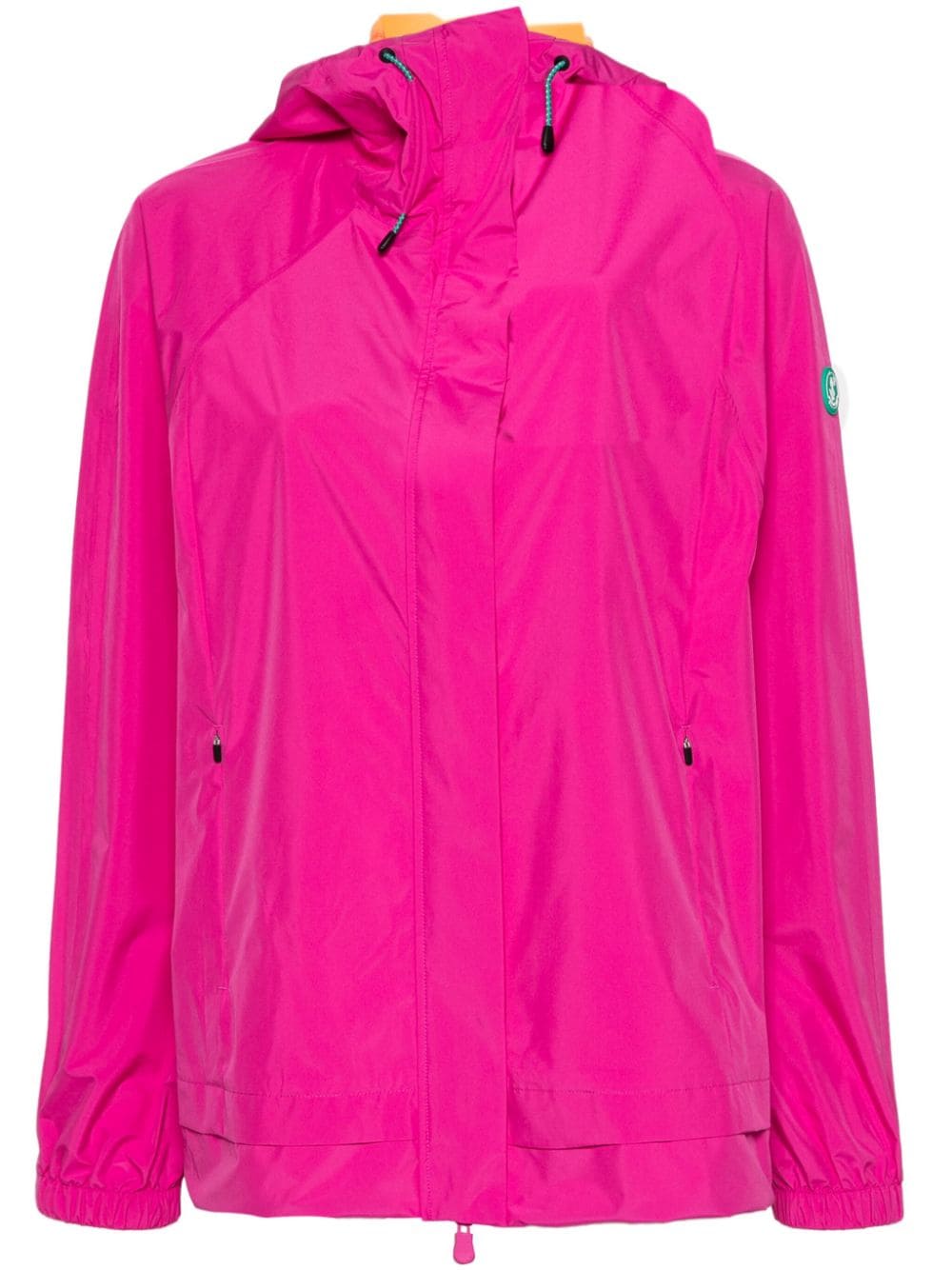 Save The Duck Suki hooded raincoat - Pink von Save The Duck