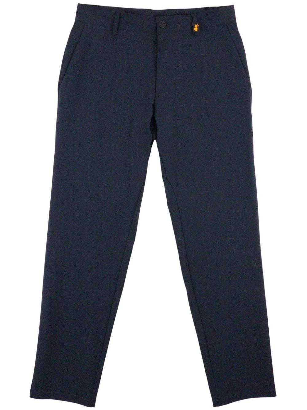 Save The Duck logo patch tailored trousers - Blue von Save The Duck