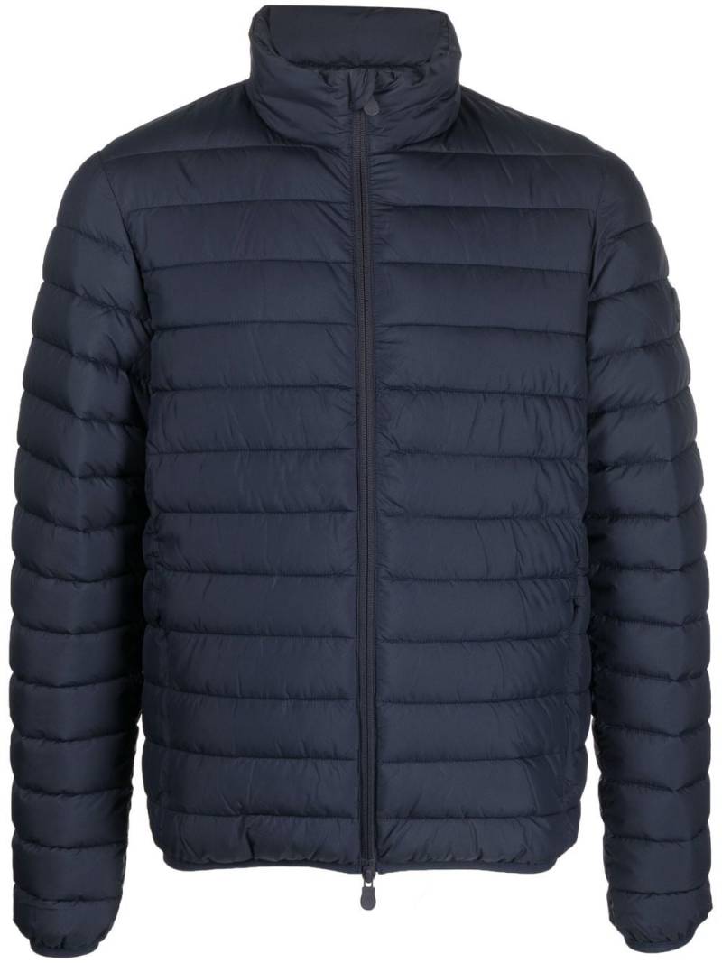 Save The Duck zip-up padded jacket - Blue von Save The Duck