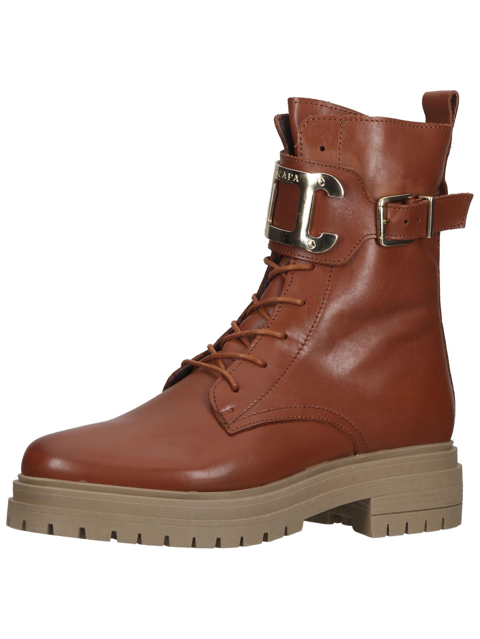 Stiefelette Damen Cognac 36 von Scapa