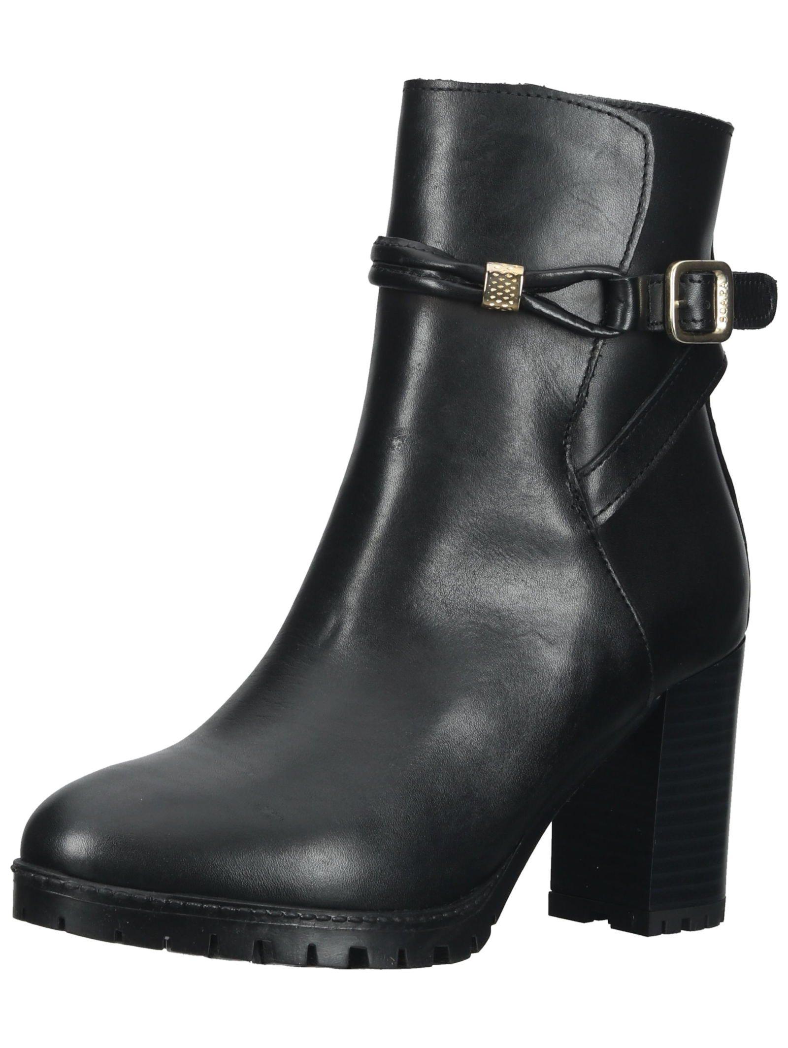 Stiefelette Damen Schwarz 40 von Scapa