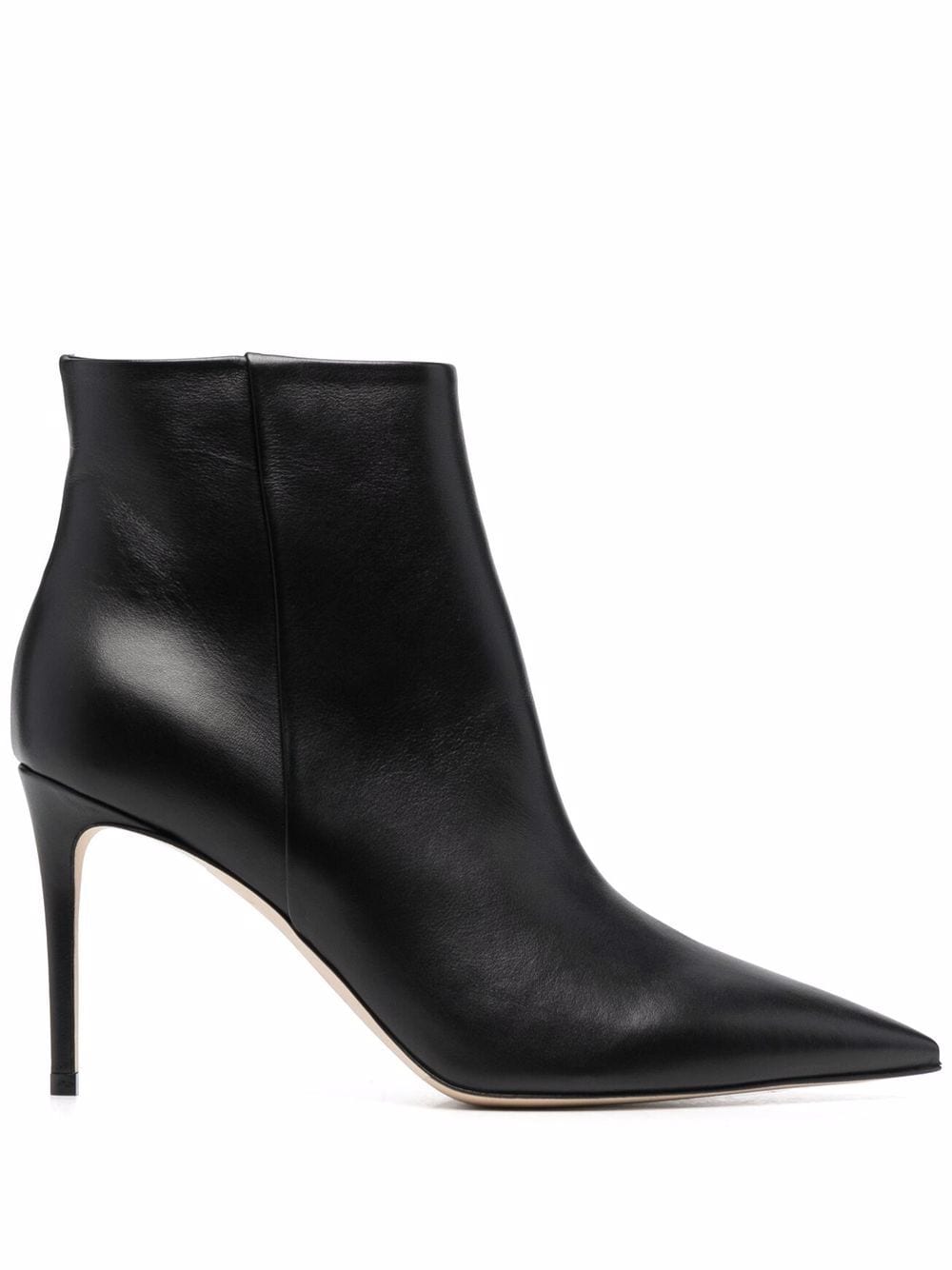 Scarosso x Brian Atwood Anya leather ankle boots - Black von Scarosso