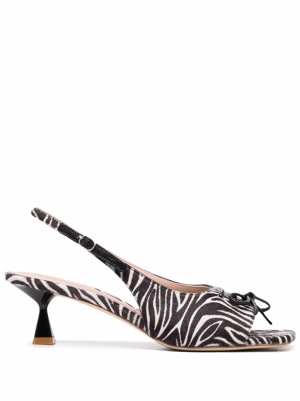 Scarosso Bella zebra-print pumps - Black von Scarosso