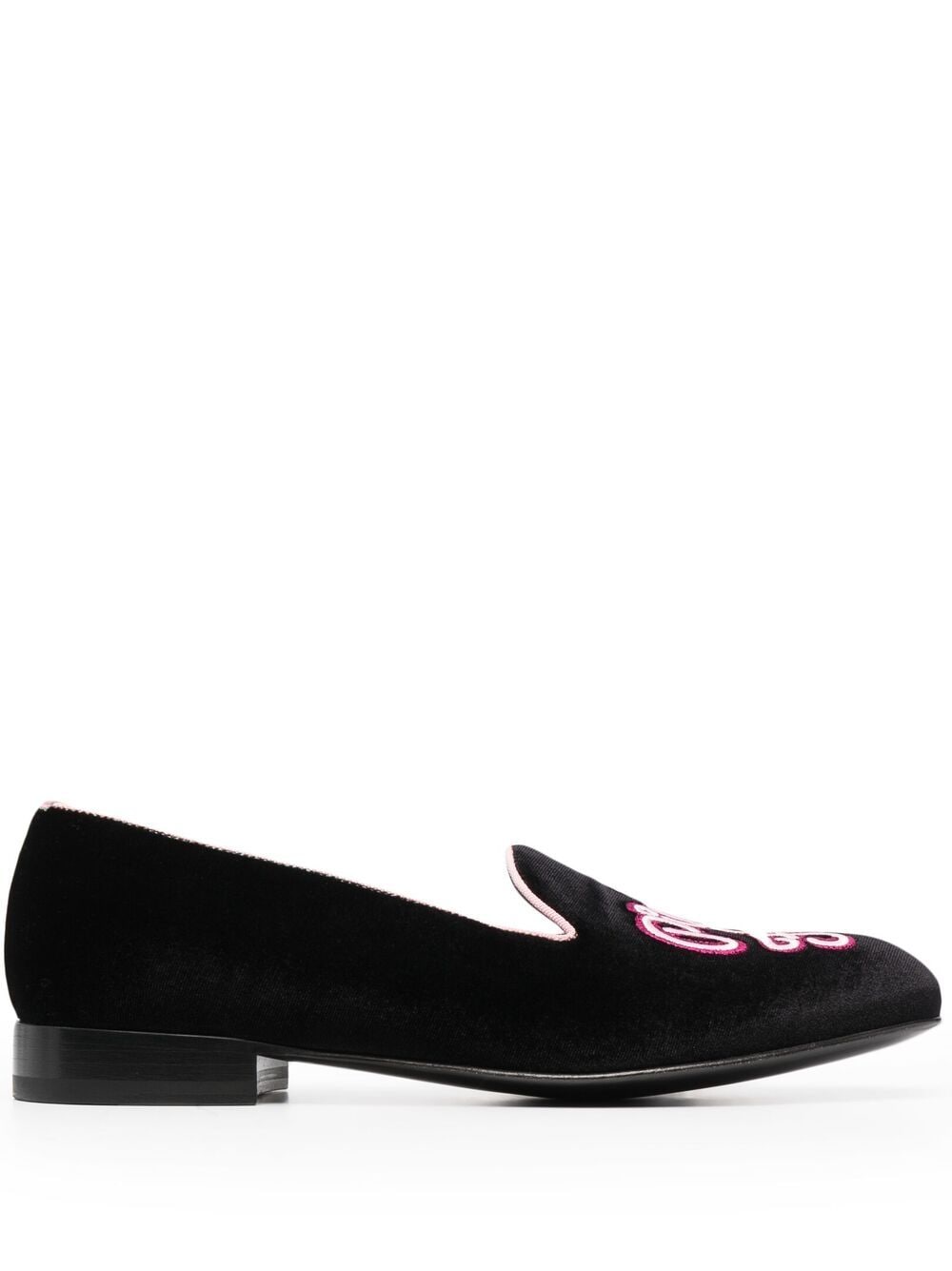 Scarosso Brian Atwood Nolita slippers - Black von Scarosso