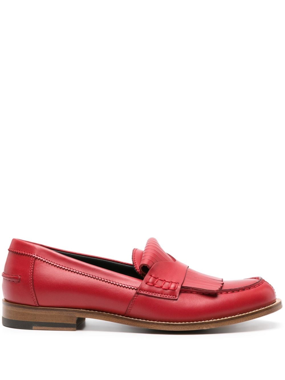 Scarosso Bridget leather loafers - Red von Scarosso