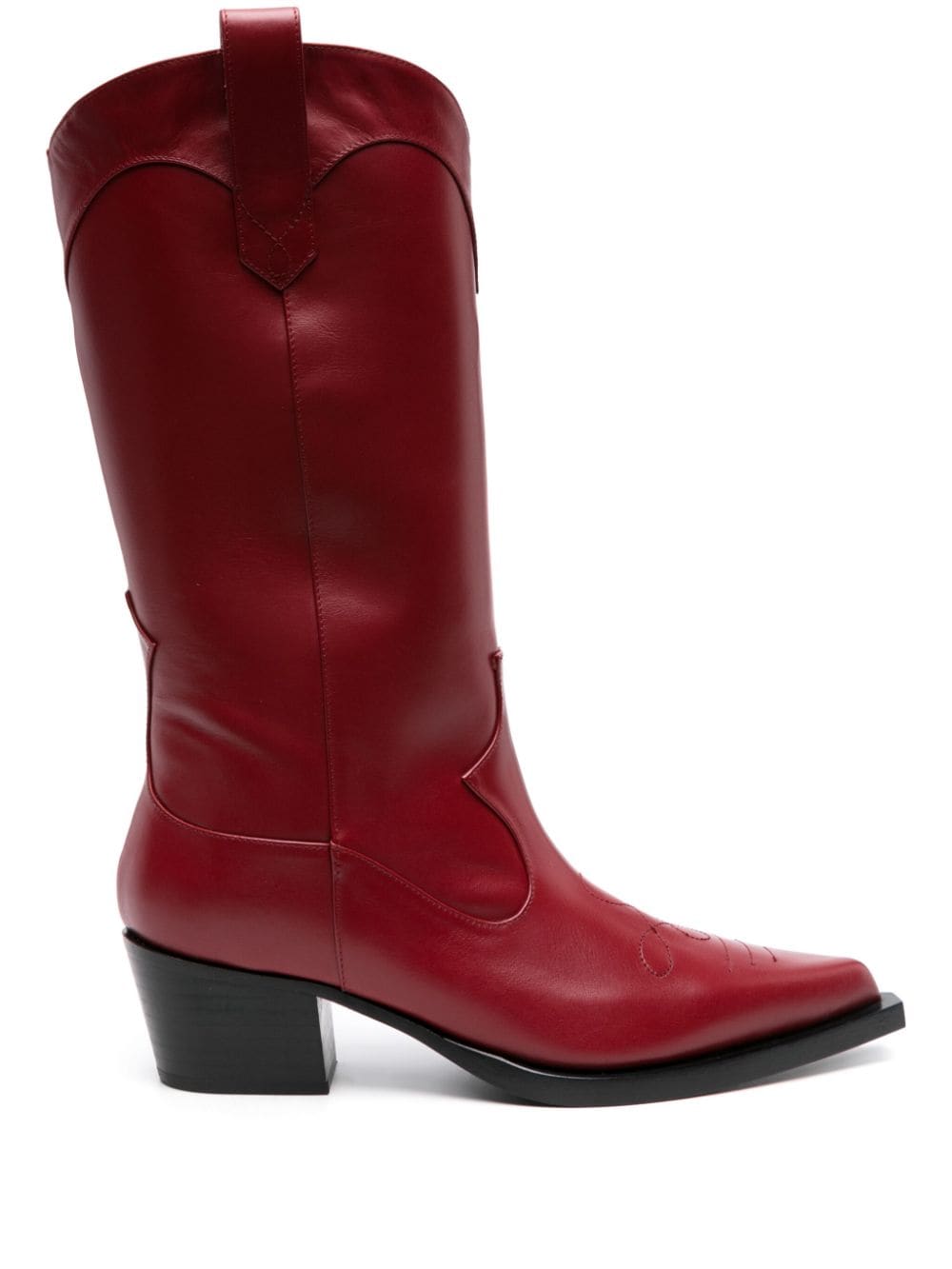 Scarosso Dolly leather boots - Red von Scarosso