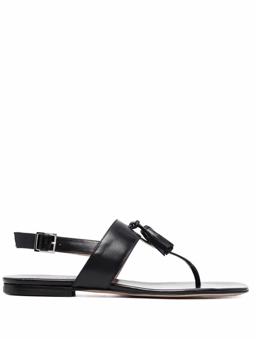 Scarosso Emma tassel-detail sandals - Black von Scarosso