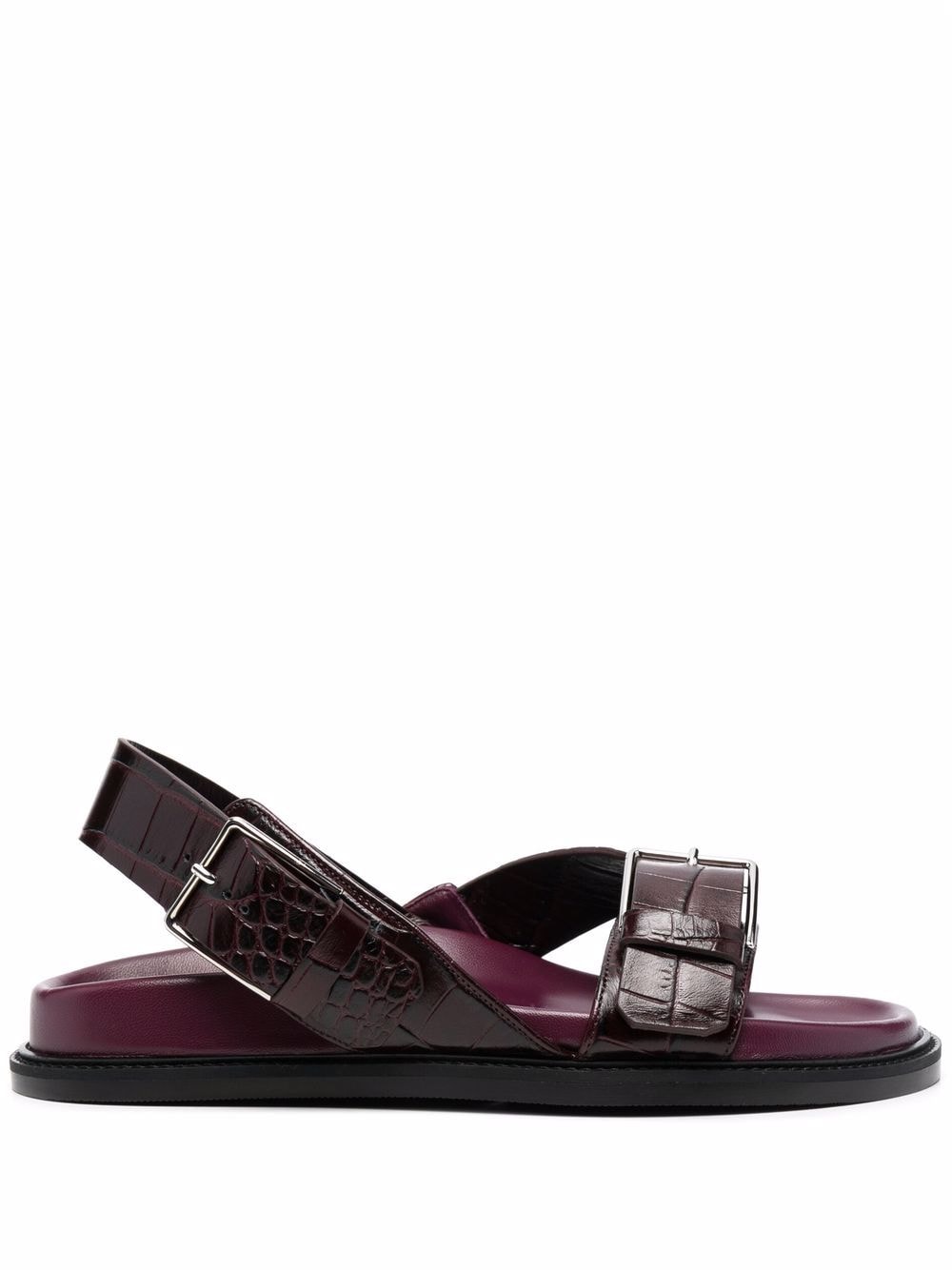 Scarosso Hailey buckled sandals - Purple von Scarosso