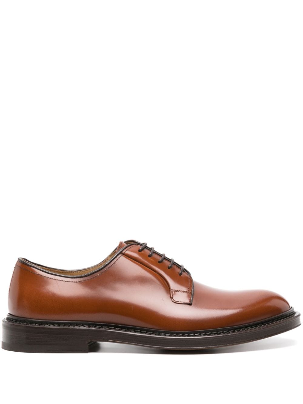 Scarosso Harry leather derby shoes - Brown von Scarosso