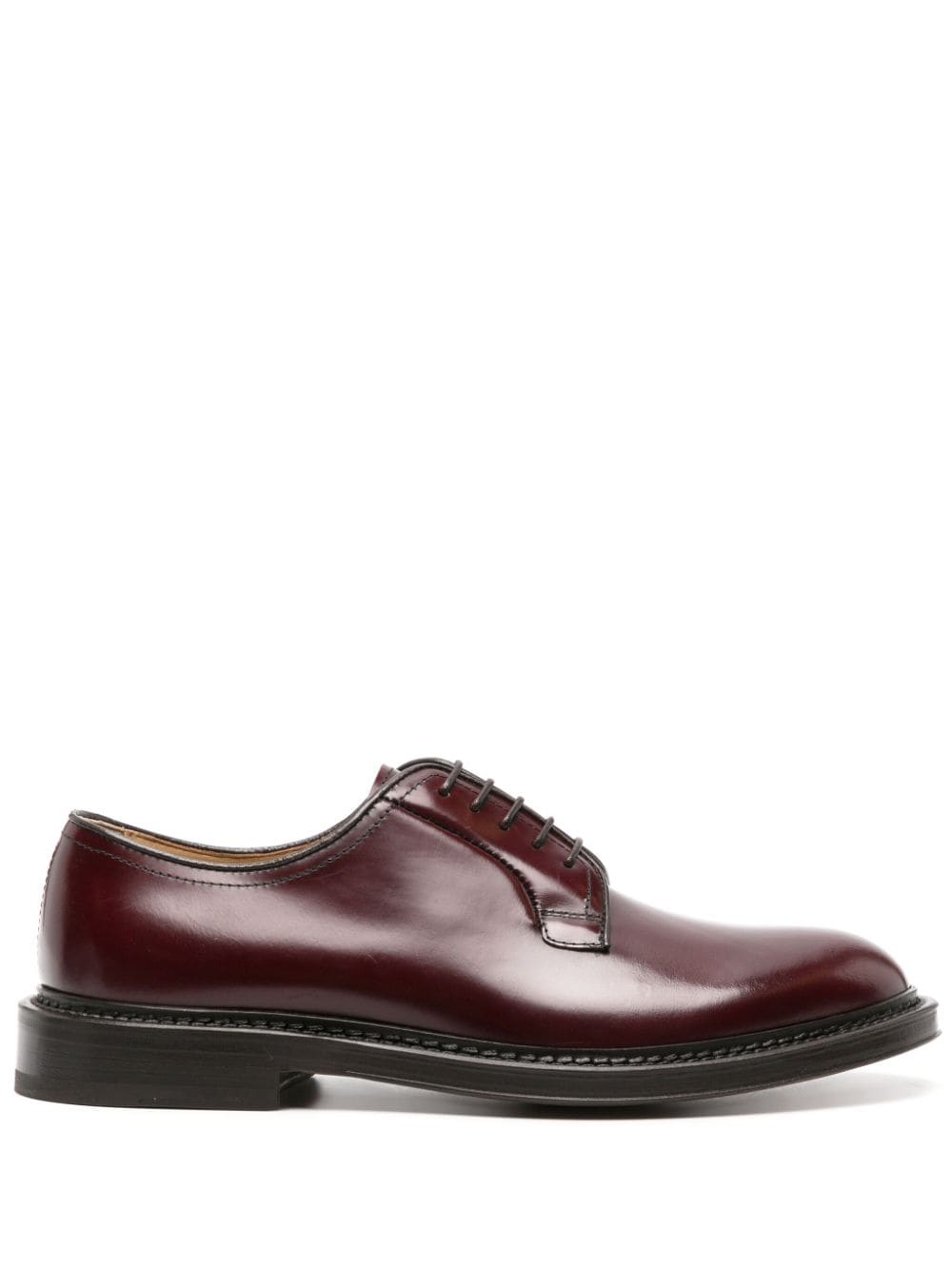 Scarosso Harry leather derby shoes - Red von Scarosso