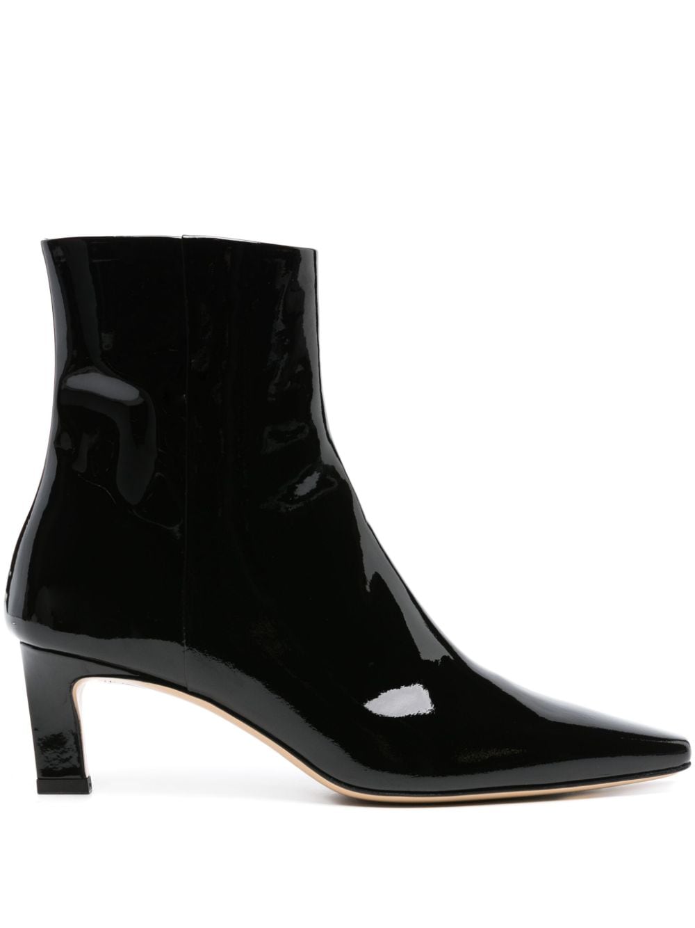 Scarosso Kitty 50mm patent-leather boots - Black von Scarosso