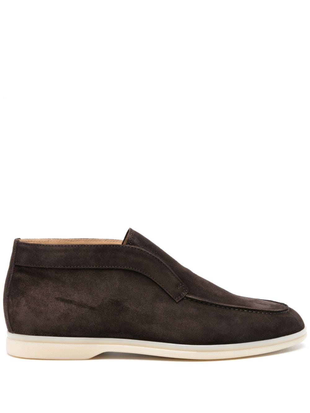 Scarosso Leonardo suede ankle boots - Brown von Scarosso