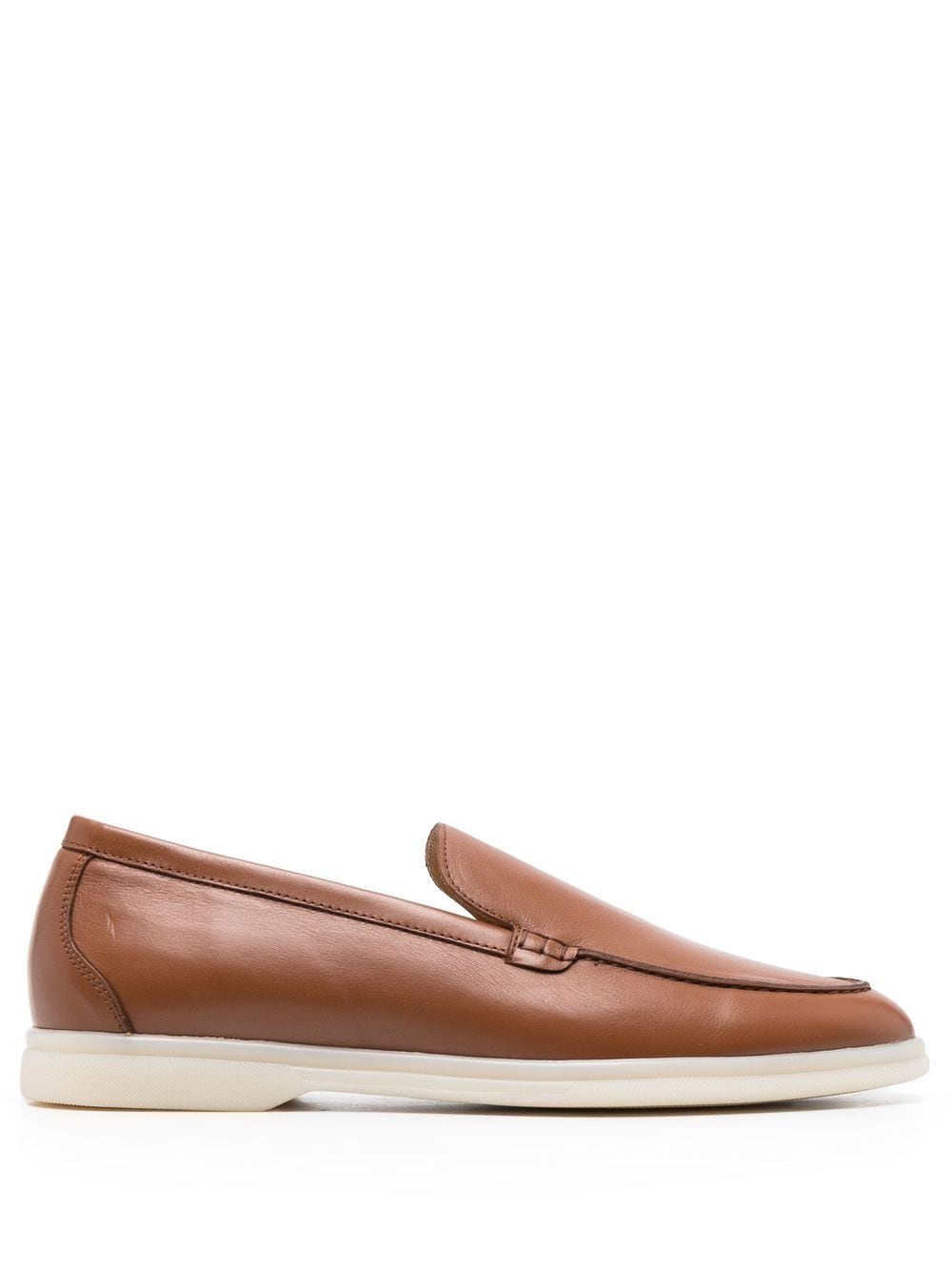 Scarosso Ludovica leather loafers - Brown von Scarosso