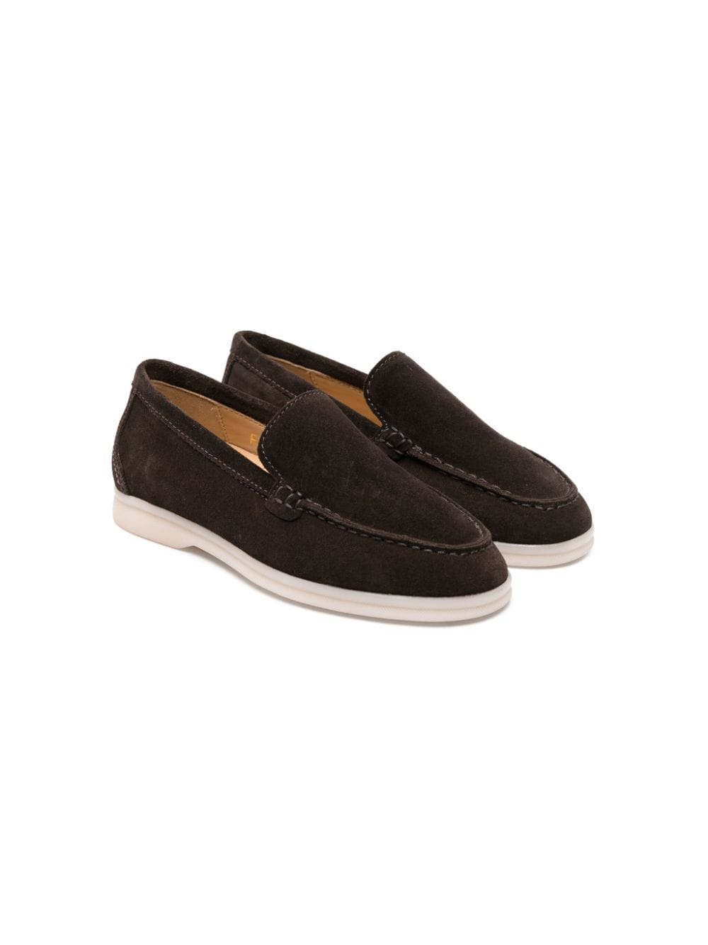 Scarosso Ludovica suede loafers - Brown