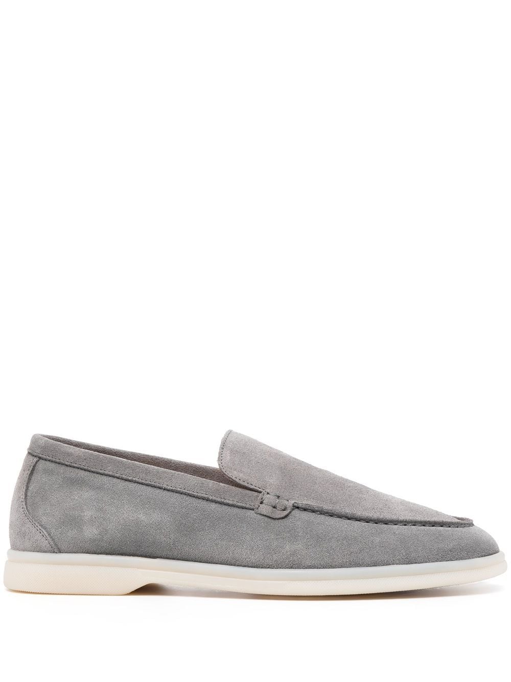 Scarosso Ludovica suede loafers - Grey von Scarosso