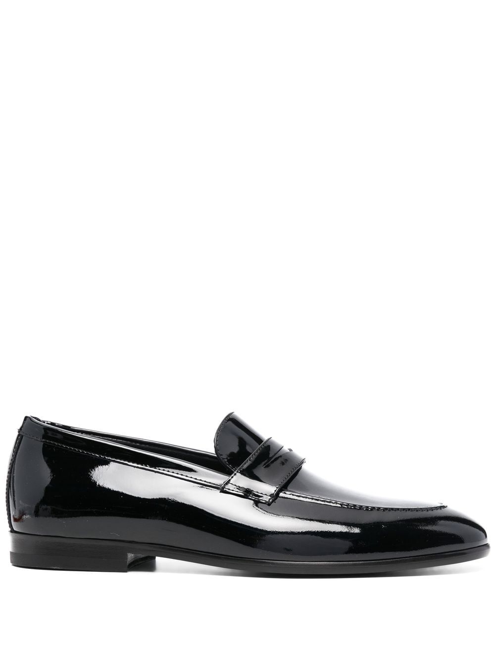 Scarosso Marzio patent leather loafers - Black von Scarosso