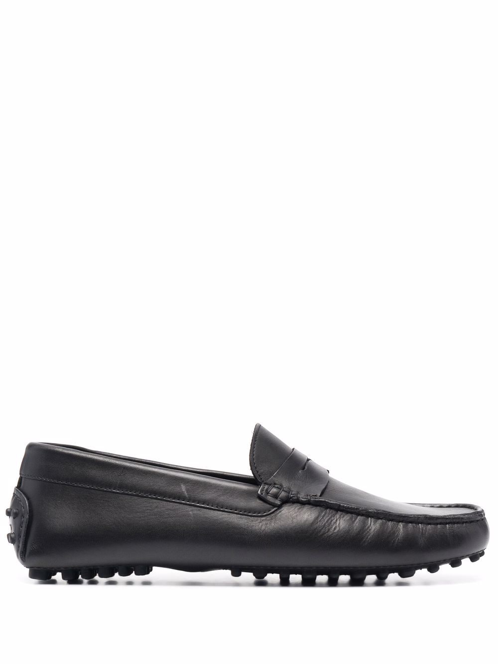 Scarosso Michael square-toe loafers - Black von Scarosso