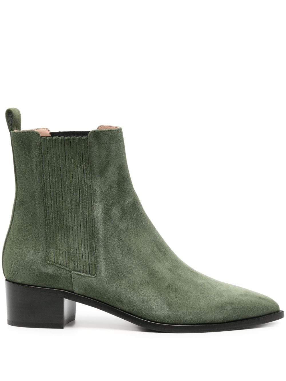 Scarosso Oliva suede ankle boots - Green von Scarosso