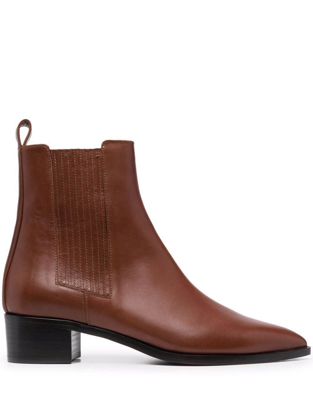Scarosso Olivia leather ankle boots - Brown von Scarosso