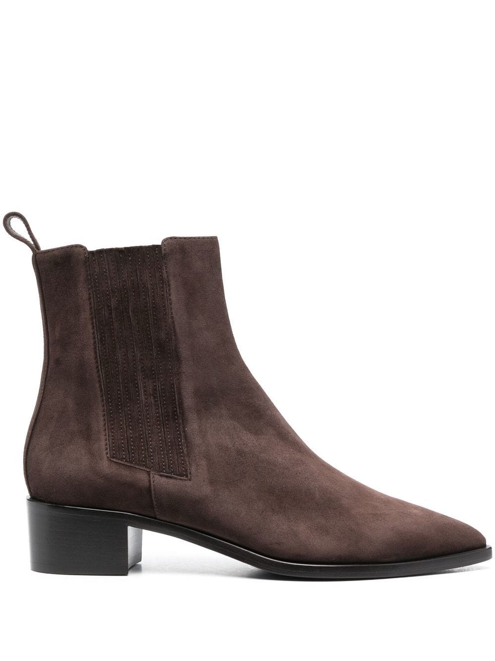 Scarosso Olivia suede ankle boots - Brown von Scarosso