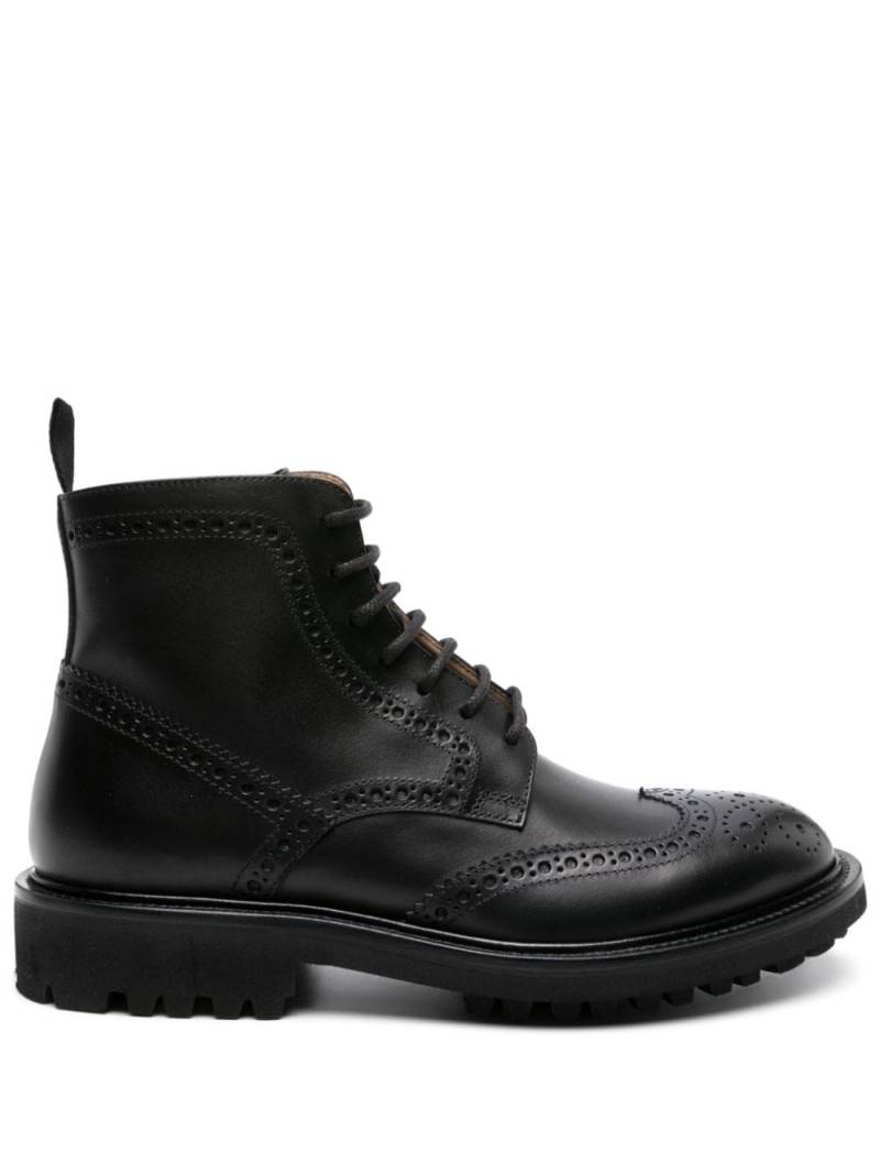Scarosso Thomas leather boots - Black von Scarosso