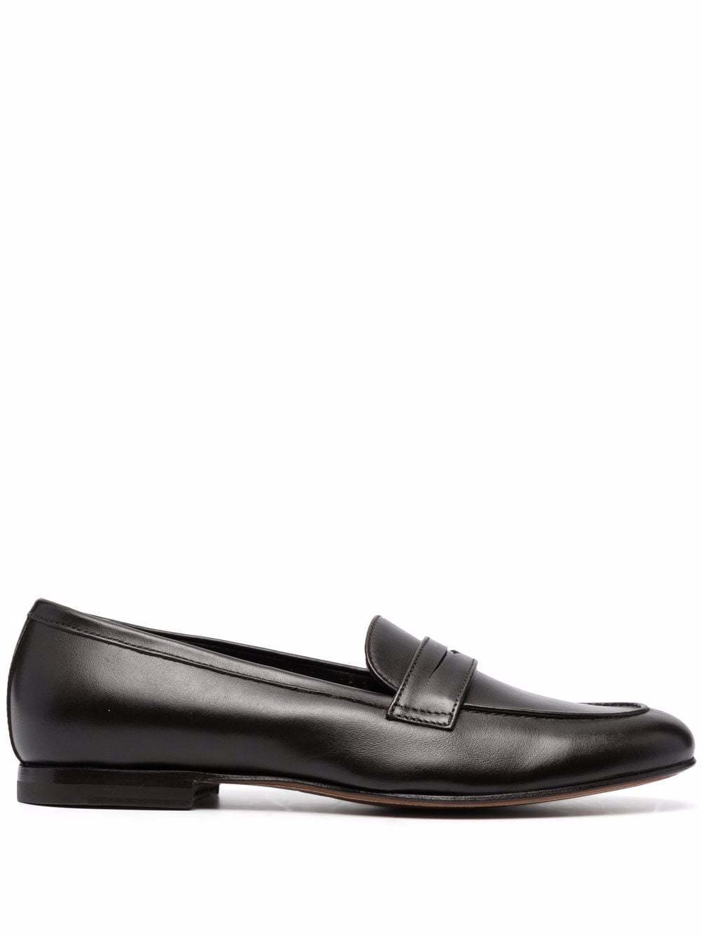 Scarosso Valeria leather penny loafers - Brown von Scarosso