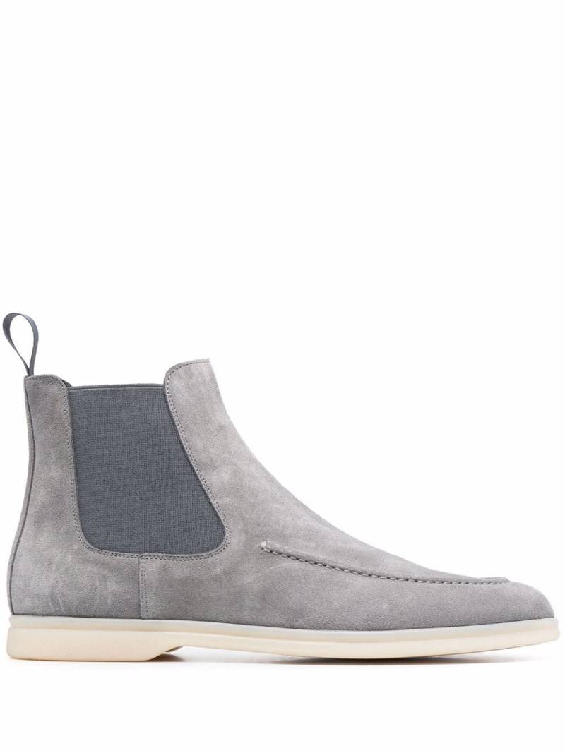 Scarosso elasticated side-panel boots - Grey von Scarosso
