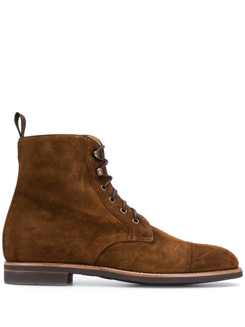 Scarosso lace-up ankle boots - Brown von Scarosso
