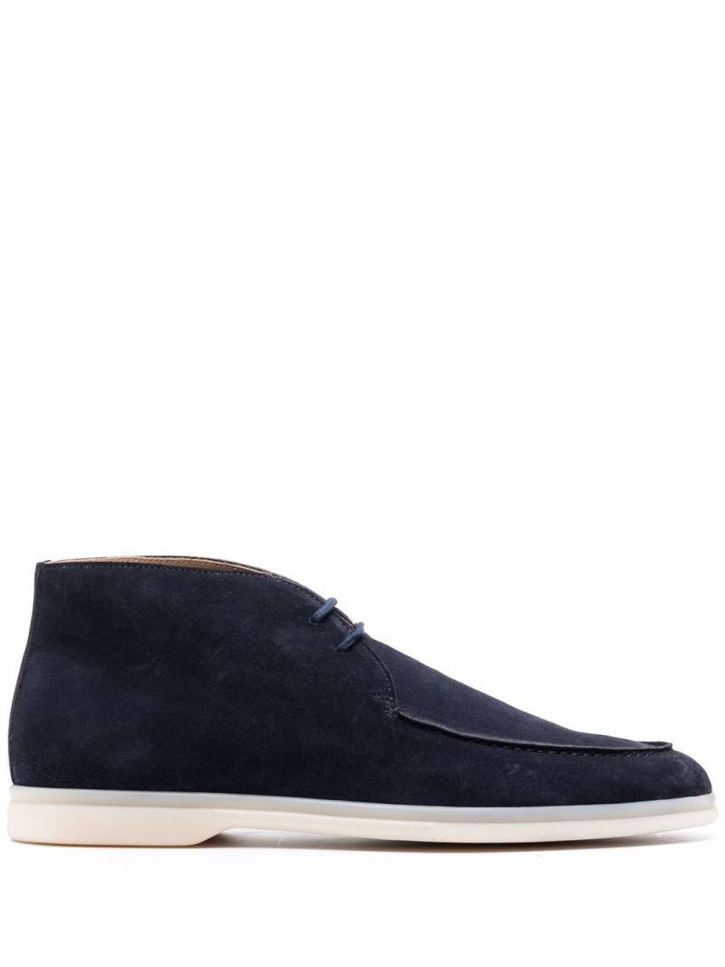 Scarosso lace-up suede boots - Blue von Scarosso