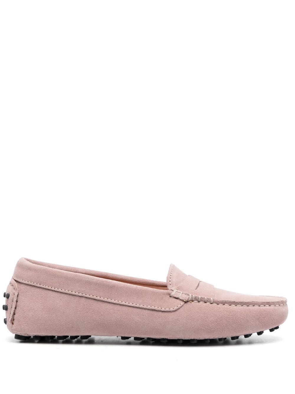 Scarosso slip-on suede loafers - Pink von Scarosso