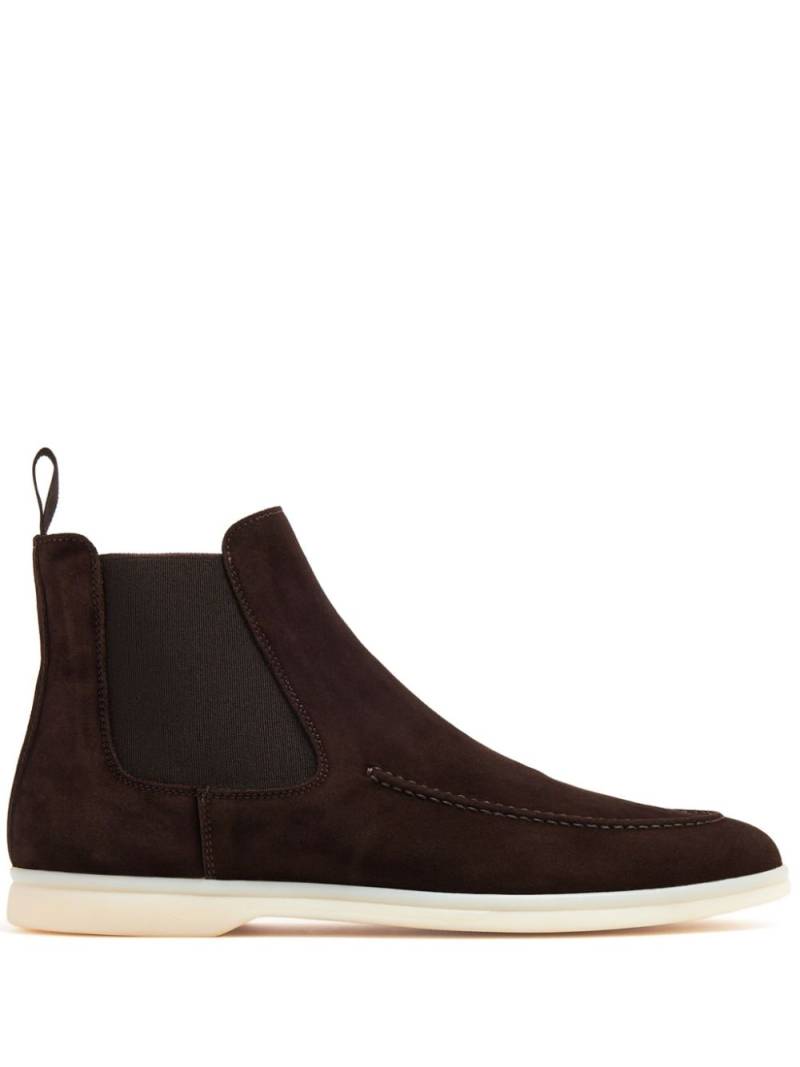 Scarosso suede Chelsea boots - Brown von Scarosso