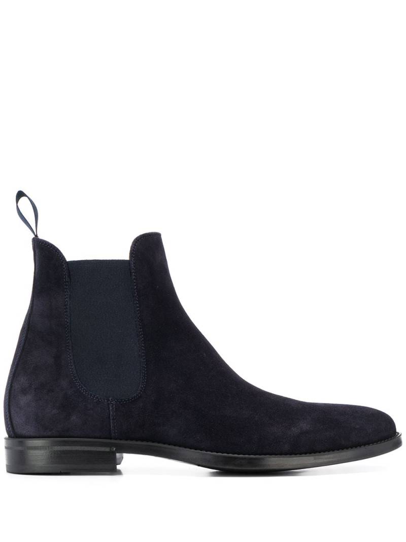 Scarosso suede chelsea boots - Blue von Scarosso