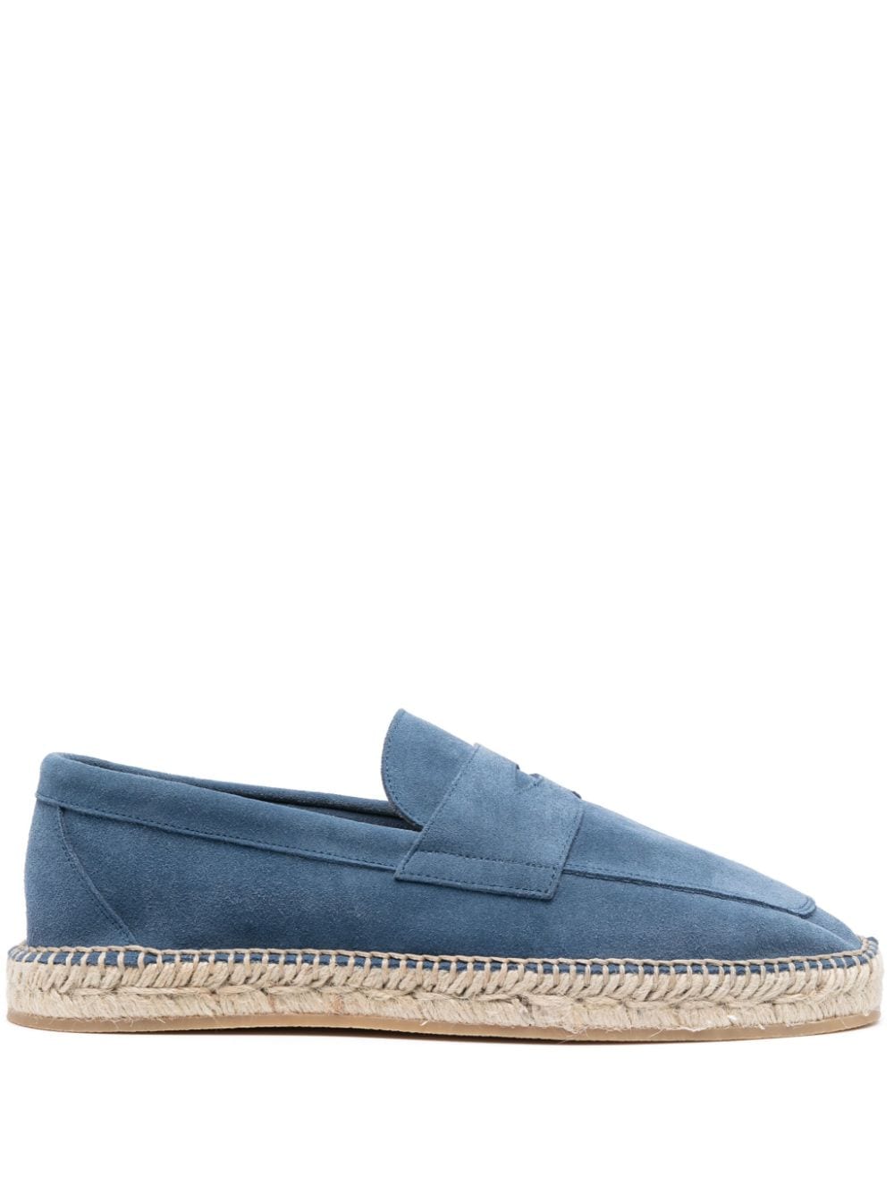 Scarosso suede jute-sole espadrilles - Blue von Scarosso