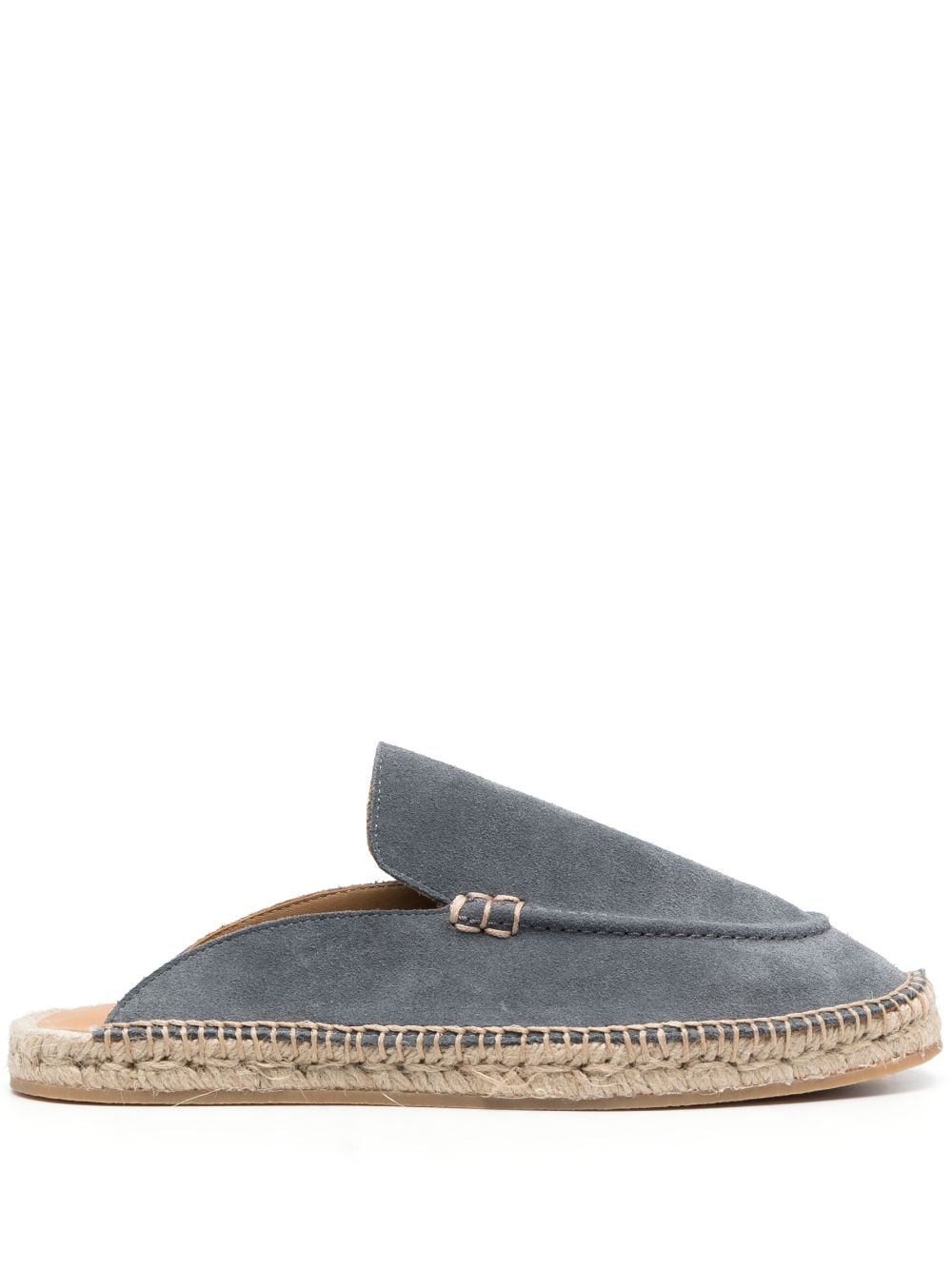 Scarosso suede jute-sole espadrilles - Grey von Scarosso