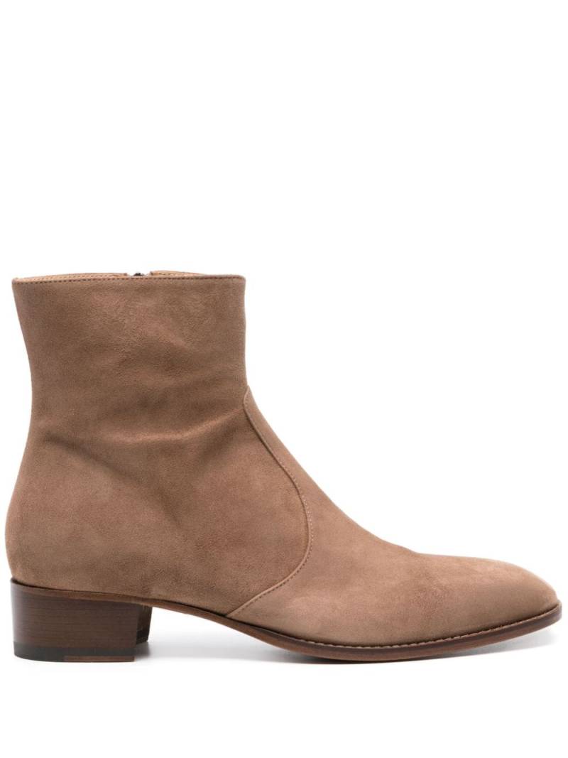 Scarosso x Warren Alfie Baker suede boots - Brown von Scarosso