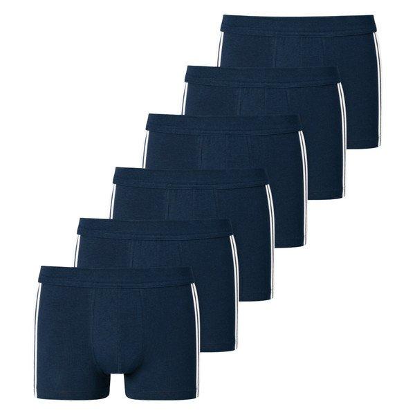 6er Pack - 955 Stretch - Organic Cotton - Shorts Pants Herren Marine L von Schiesser