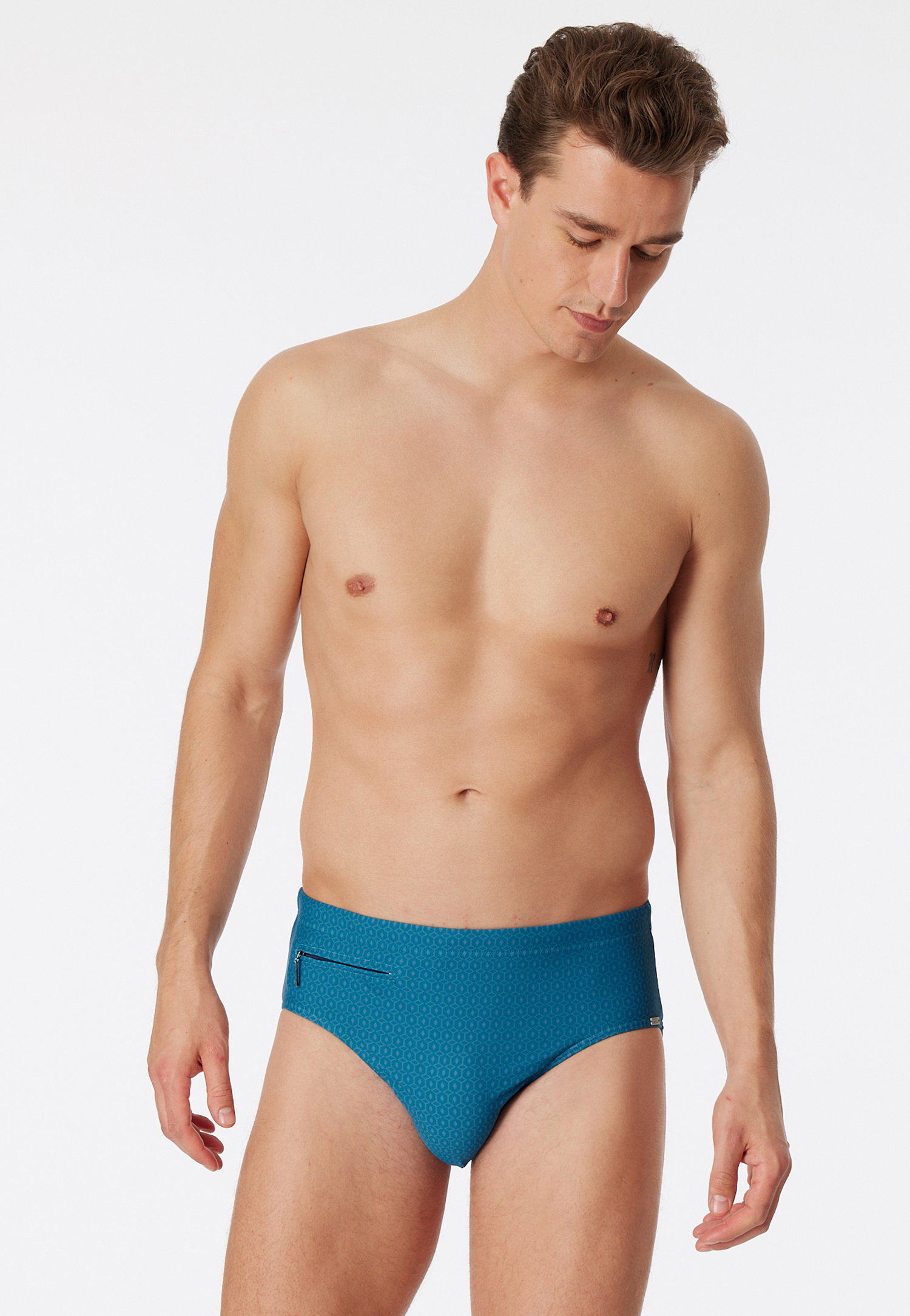 Badehose Wirkware petrol - Classic Swim 6 von Schiesser