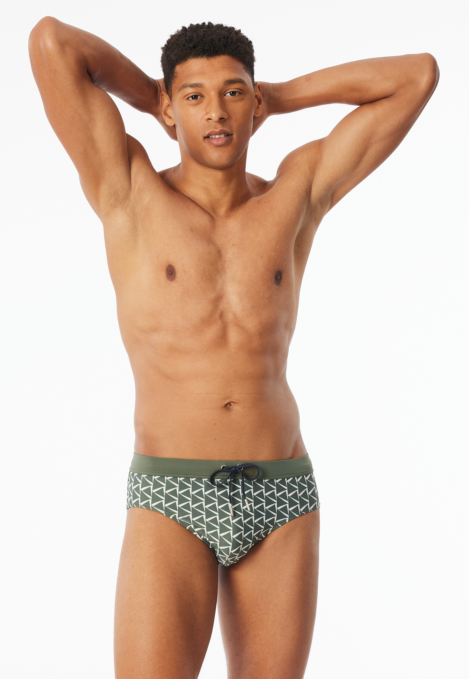 Badehose Wirkware recycelt khaki gemustert - Aqua 8 Badehose Wirkware recycelt khaki gemustert - Aqua 8 von Schiesser