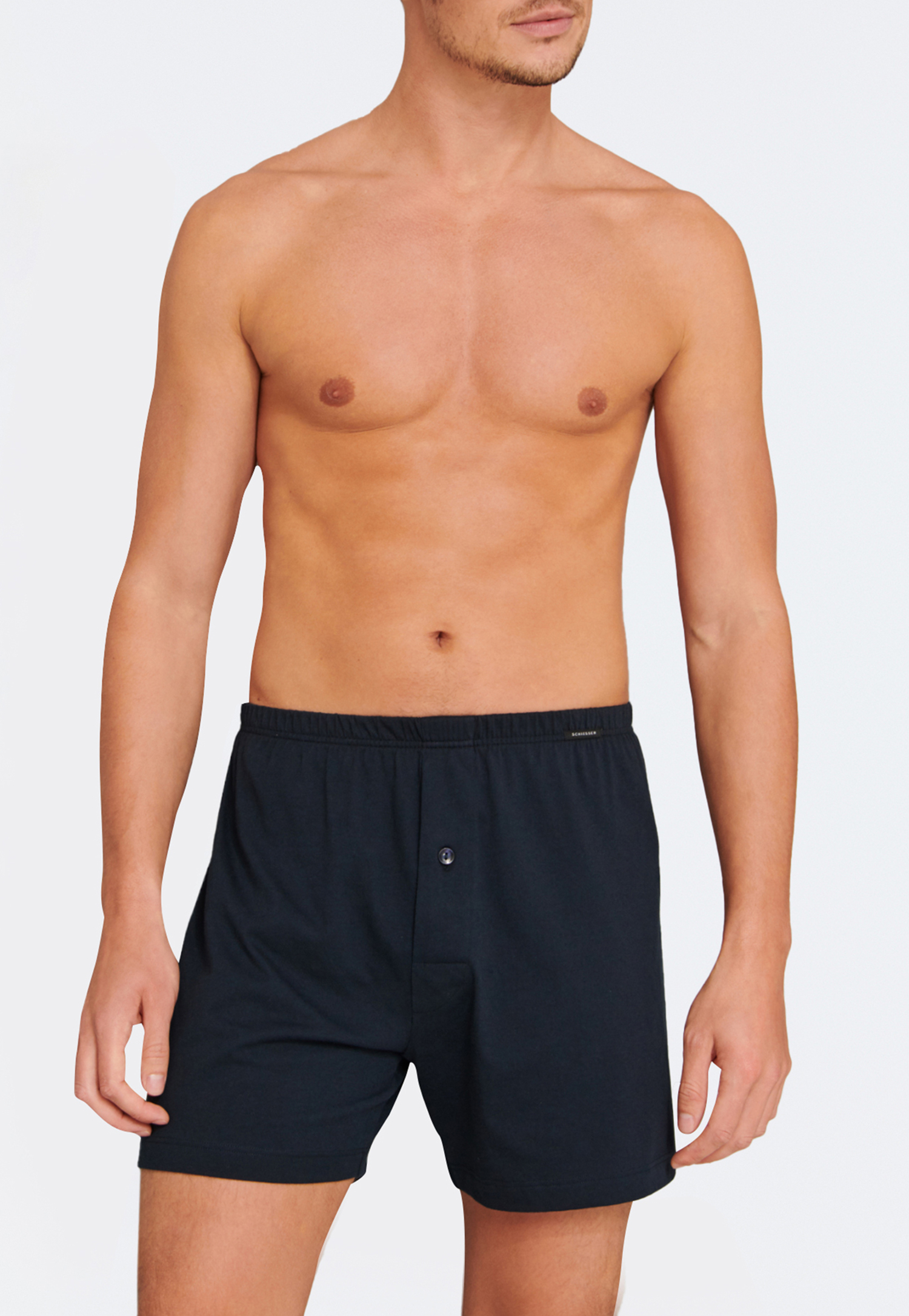 Boxershorts 2er-Pack Jersey dunkelblau - Boxershorts Multipack 4 Boxershorts 2er-Pack Jersey dunkelblau - Boxershorts Multipack 4 von Schiesser