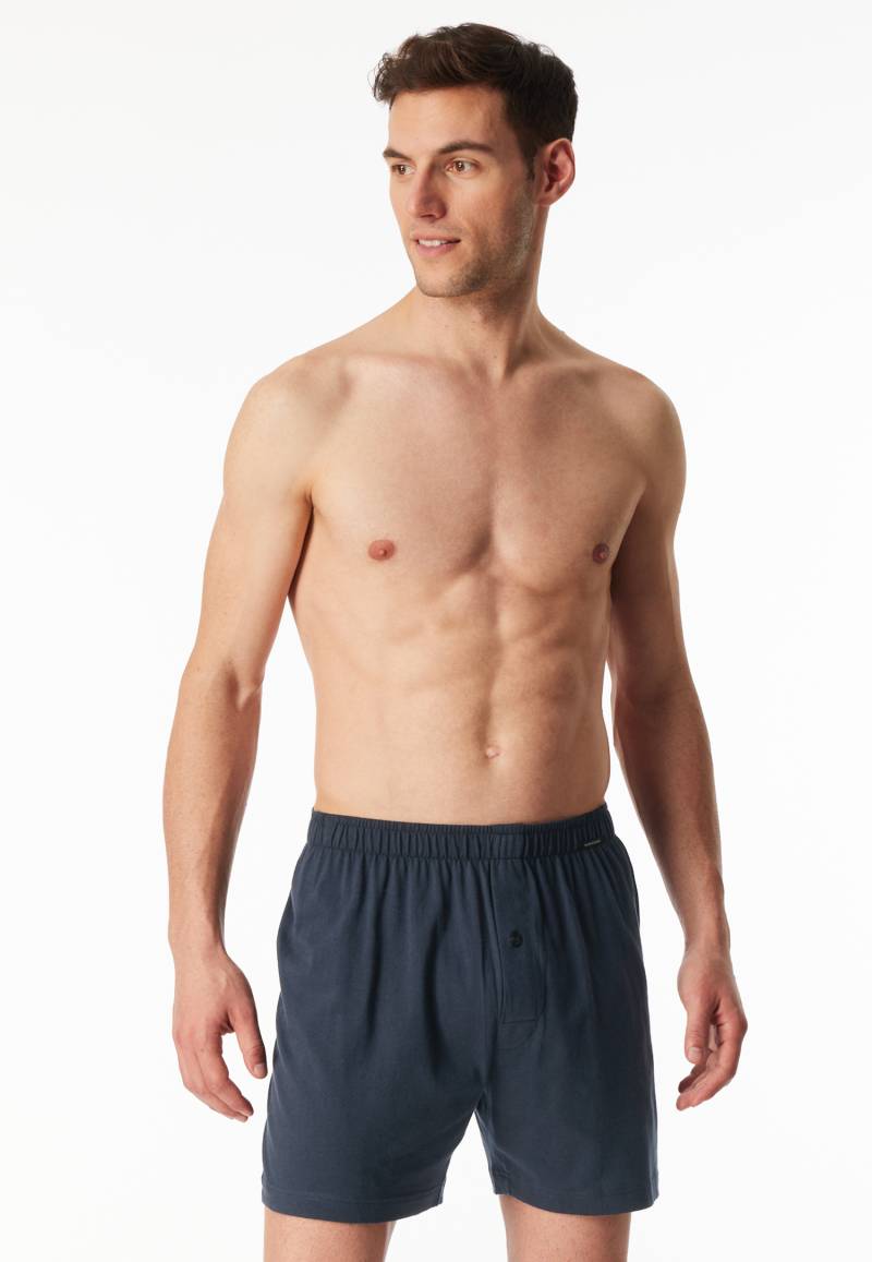 Boxershorts 2er-Pack Jersey nachtblau - Boxershorts Multipacks 14 von Schiesser